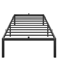 Gaomon Twin Metal Platform Bed Frame Mattress Support No Box Spring Easy Build Noise Free Heavy Duty