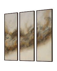Uttermost Smoke Break Hand Painted Canvases, Set of 3