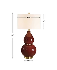 Uttermost Gourd 30.5" Ceramic Table Lamp