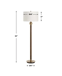 Uttermost Keros 62" Metal Floor Lamp