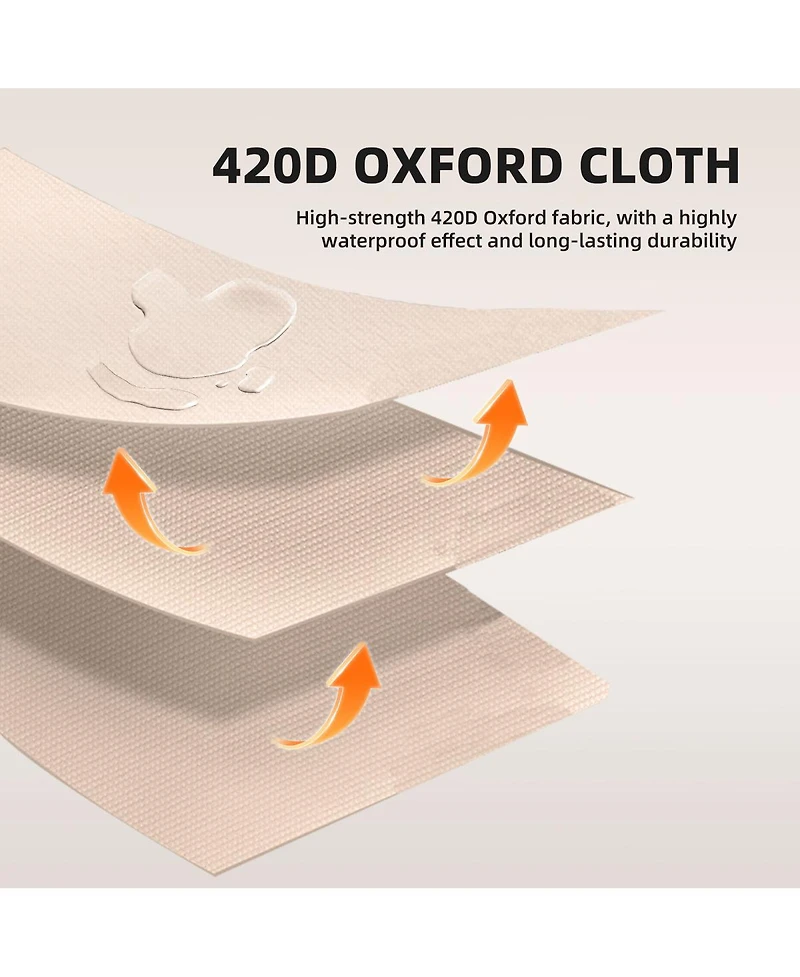 Streamdale Furniture Inflatable Camping Tent 4-6 Person, Easy Setup, 8.2'x10.5