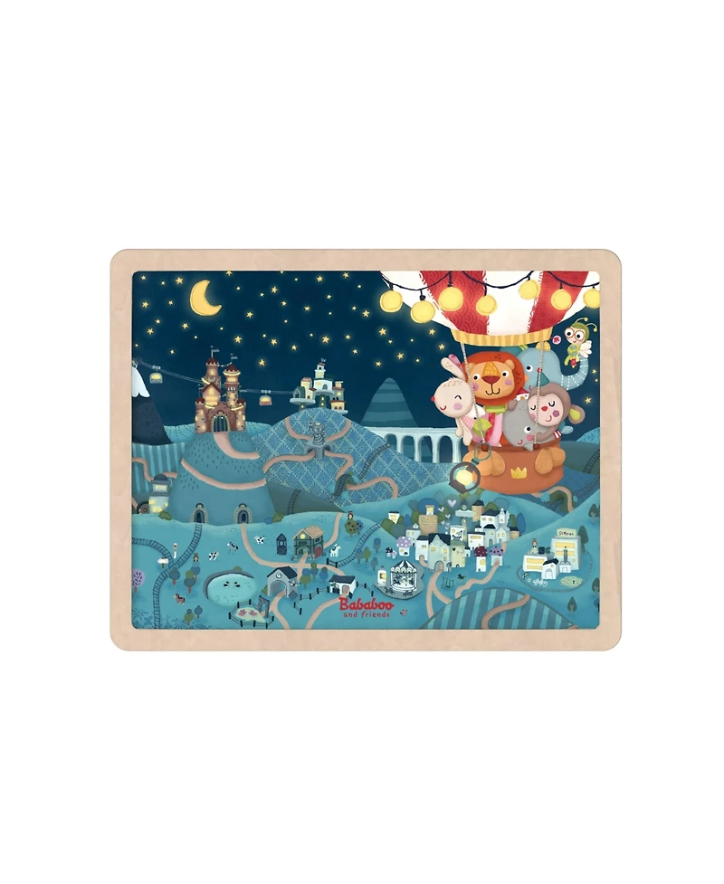 Bababoo and friends Day and Night Discovery Puzzle