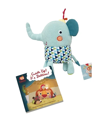 Bababoo and Friends Lolo Elephant Bedtime – Plush & Story Book Set