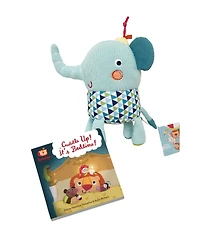 Bababoo and Friends Lolo Elephant Bedtime – Plush & Story Book Set