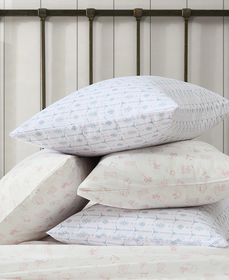 Wrangler Cowboy Like Me Microfiber 3-Pc. Sheet Set