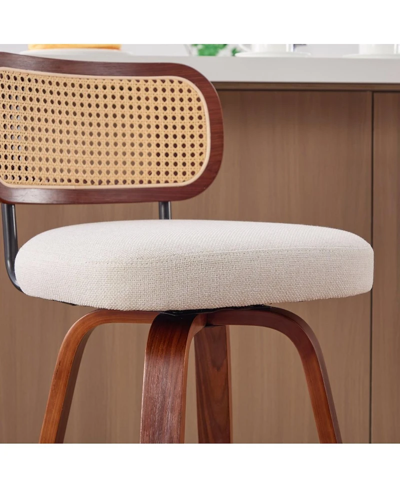 Streamdale Furniture Set of 2 26" Counter Height Bar Stools