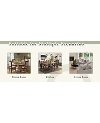 Streamdale Furniture 2-pack Black Pu dining chairs with silver metal legs.