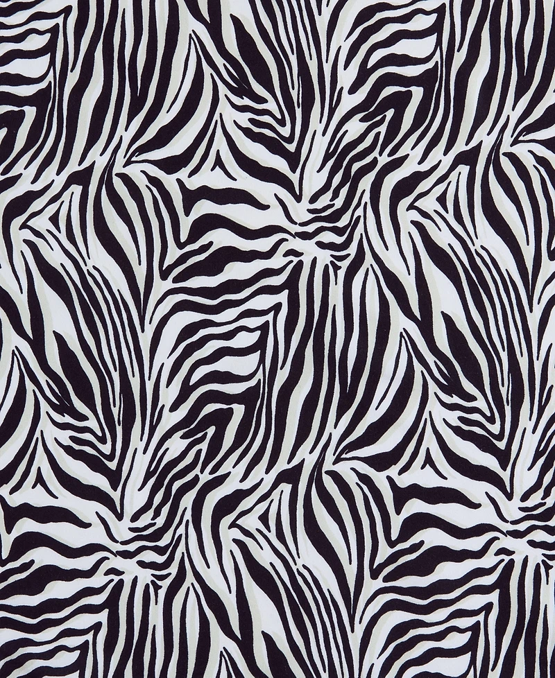 Betsey Johnson Wild Zebra Microfiber 4-Pc. Sheet Set