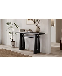 Streamdale Furniture Elegant Console Table - Geometric Silhouette for Living Room