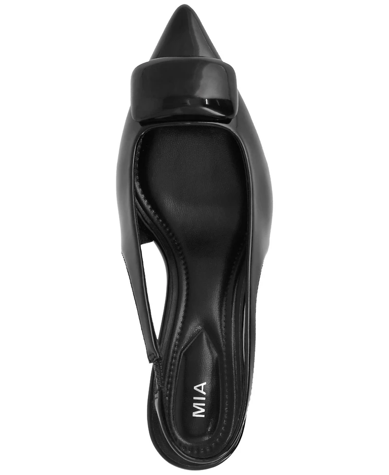 Mia Women's Nena Slingback Pointed Toe Pumps