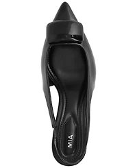 Mia Women's Nena Slingback Pointed Toe Pumps