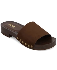 Mia Women's Lanell Round-Toe Casual Slide Sandals