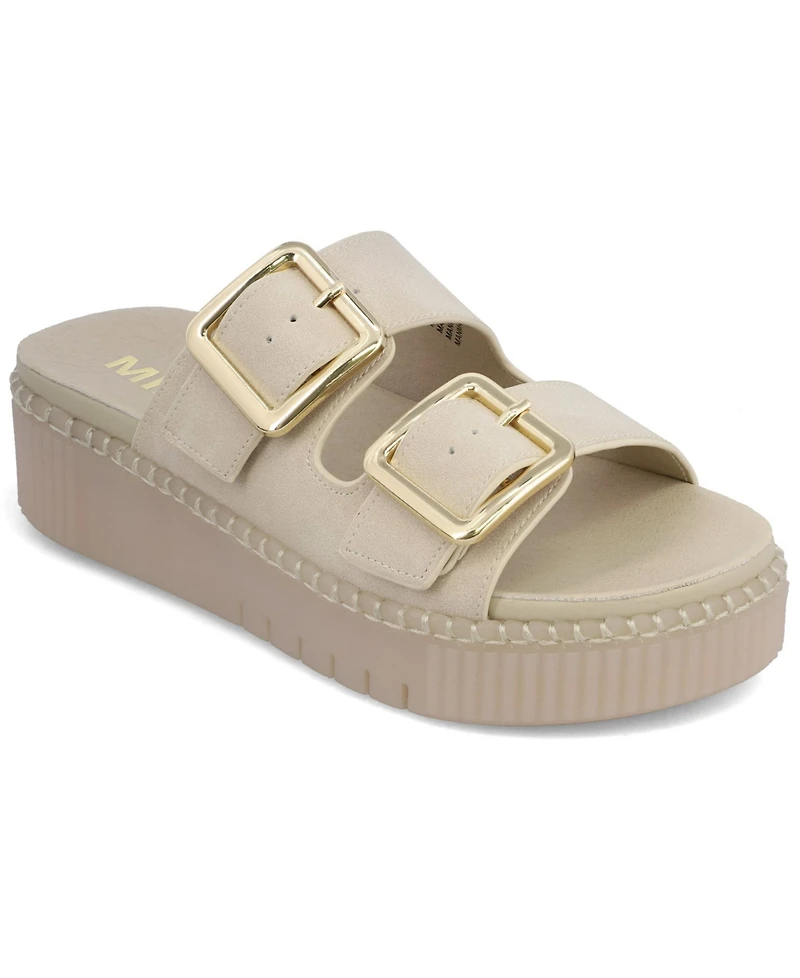 Mia Women's Jacinta Slip-On Flatform Casual Sandals