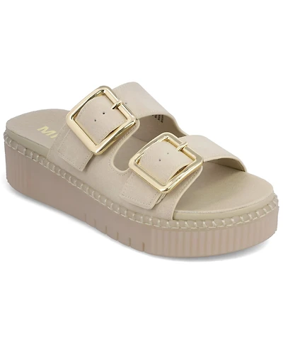 Mia Women's Jacinta Slip-On Flatform Casual Sandals