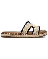 Mia Women's Sabine Woven H-Band Slide Sandals