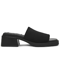 Steve Madden Women's Lucee Block Heel Slide Sandals