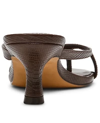 Steve Madden Women's Brienna Strappy Kitten Heel Sandals
