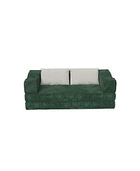 Streamdale Furniture King Size Folding Sofa Bed with 2 Pillows