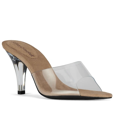 Jeffrey Campbell Women's Cendrillon Vinyl Slip-On Dress Sandals