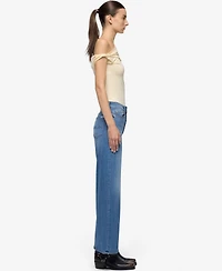 7 For All Mankind Women's Lotta Ankle Flare Jeans