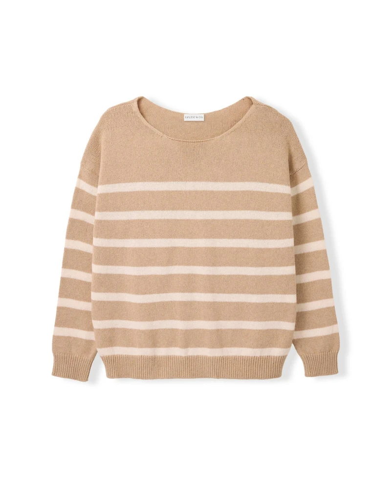 Celtic & Co. Women's Gauzy Boat Neck Sweater