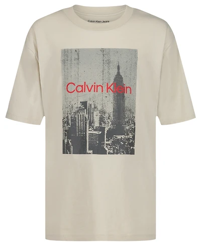 Calvin Klein Boys' 8-20 Empire State Short-Sleeve T-Shirt