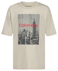 Calvin Klein Boys' 8-20 Empire State Short-Sleeve T-Shirt
