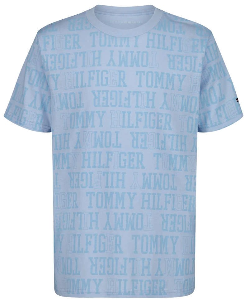 Tommy Hilfiger Boys' 8-20 All Over Print Short-Sleeve T-Shirt