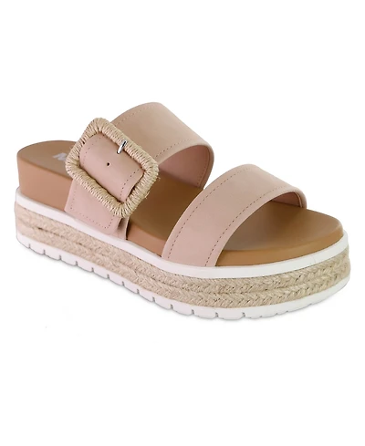 Mia Women's Kenzy Platform Slide Sandals
