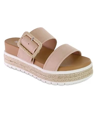 Mia Women's Kenzy Platform Slide Sandals