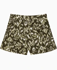 Lauren Ralph Women's Printed Shirt and Shorts, 2-Piece Set