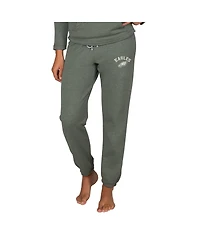 Concepts Sport Women's Green Philadelphia Eagles Mainstream French Terry Tri-Blend Pants