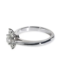 Pre-Owned Tiffany & Co Platinum Diamond Flower Ring