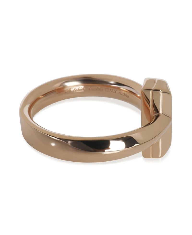 Pre-Owned Tiffany & Co Rose Gold Diamond Tiffany T T1 Ring