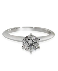 Pre-Owned Tiffany & Co ct Round Brilliant Diamond Engagement Ring