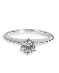Pre-Owned Tiffany & Co ct Round Brilliant Diamond Engagement Ring
