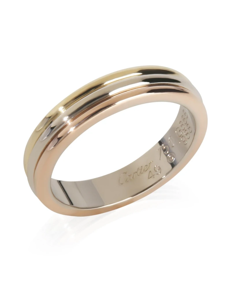 Pre-Owned Cartier 3-Tone Gold Vintage Vendome Louis Cartier Band