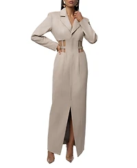 Jluxlabel Women's Toffee Haze Suede Dress