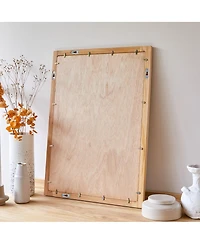 Tikamoon Solid Teak Framed Mirror Bathroom Living Room