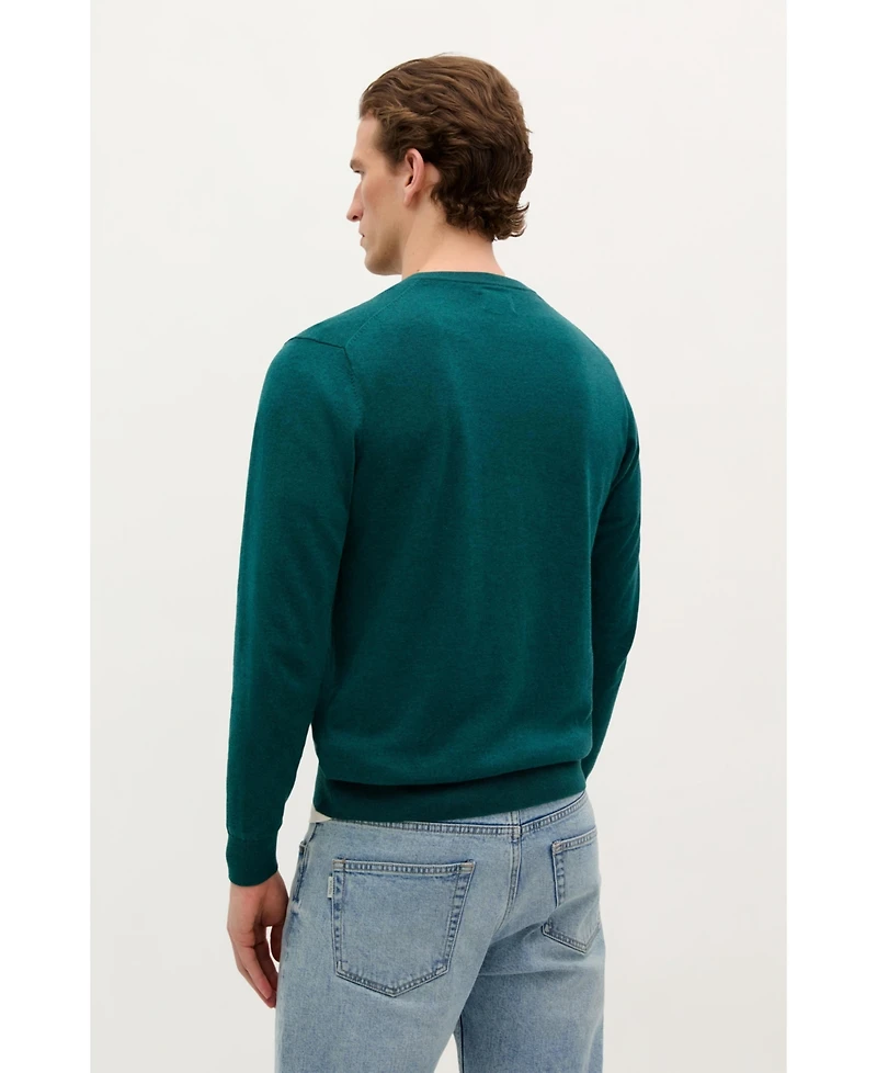 Scalpers Men's Skull V Neck Tricot