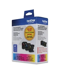 Brother Innobella Standard Yield Color Ink Cartridge Pack, Includes Cyan, Magenta and Yellow Ink Cartridges