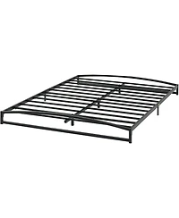 gaomon Simple Upholstered Panel Bed Frame, Modern Bed Base with Comfortable Headboard