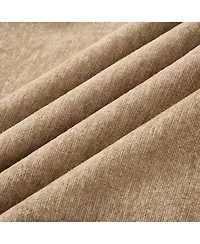 Streamdale Mid Century Chenille Loveseat Sofa with Flared Arms & Spindle Legs - Light Coffee