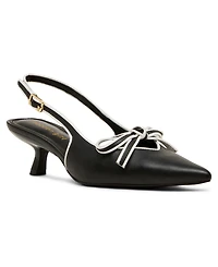 Madden Girl Women's Kenny Bow Slingback Pumps