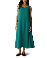 Eileen Fisher Women's Ballet Neck Maxi Dress