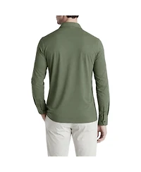Level 7 Men's Office-Leisure Collection Cool Tech Seamless Long Sleeve Shirt