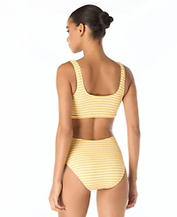 Michael Kors Women's Scoop Neck Cut-Out One-Piece Swimsuit