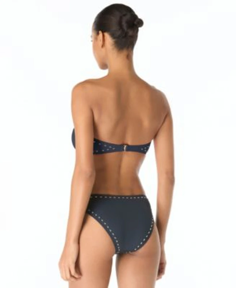 Michael Kors Bandeau Top High Leg Bottoms