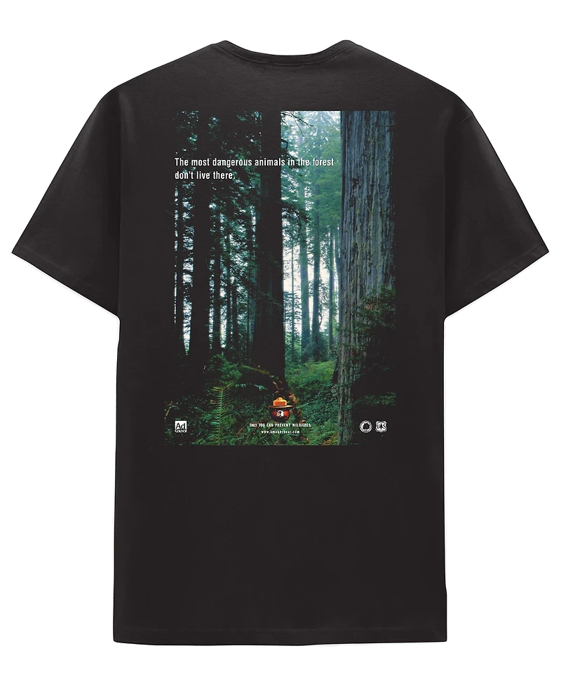 Hybrid Apparel Men's Classic Fit Short-Sleeve Crewneck Pull-On T-Shirt