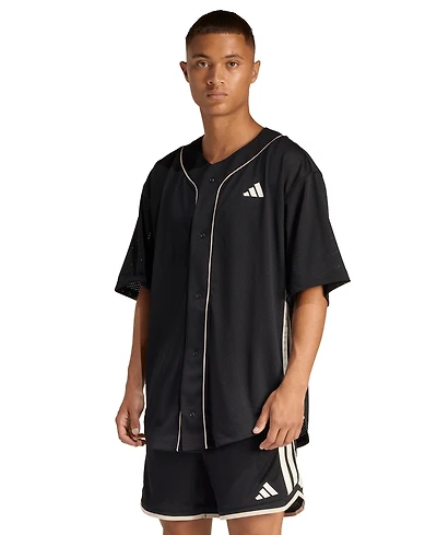 adidas Men's Stadium Basketball Short-Sleeve Shirt